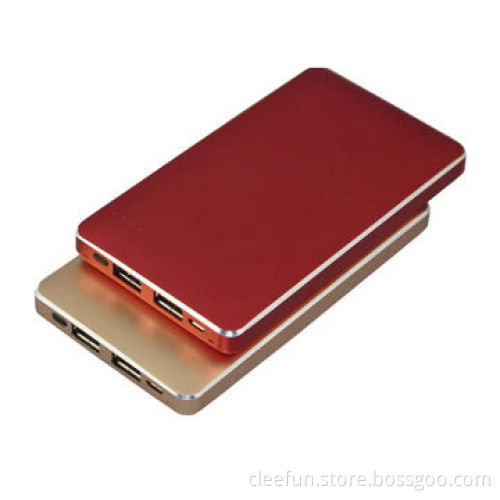 Ultra slim, portable, 6000mAh polymer Li-ion battery, suitable for iPad/iPhone